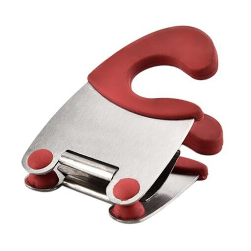 Stainless steel pot side anti-scalding clip