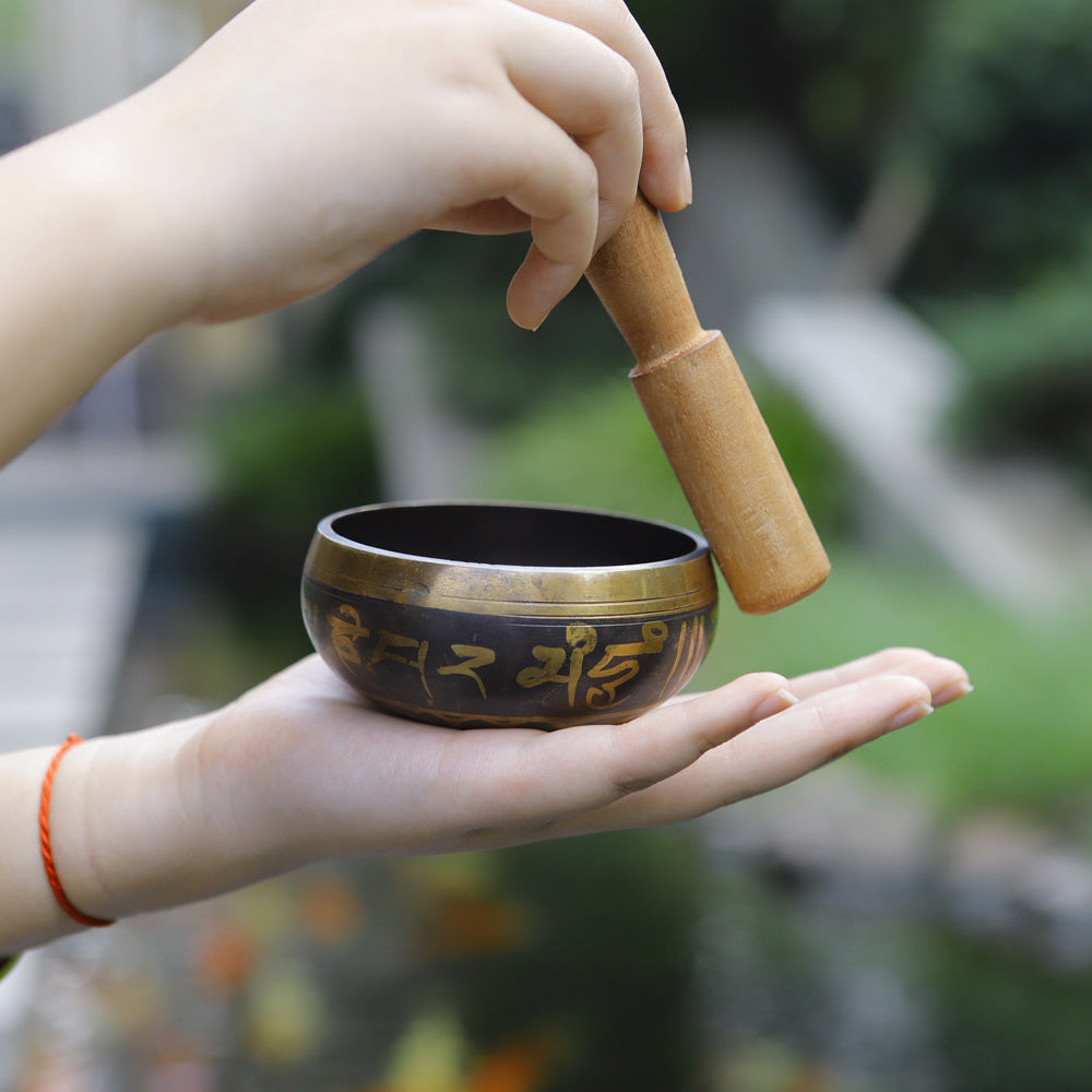 Nepal handmade Buddha singing bowl