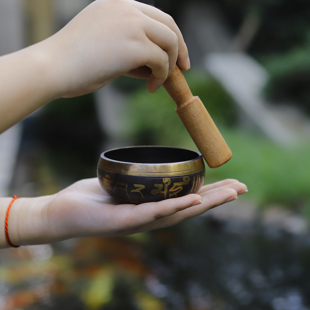 Nepal handmade Buddha singing bowl