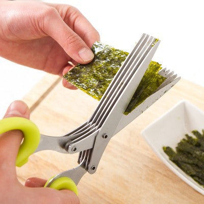 Kitchen multifunctional cutting scissors