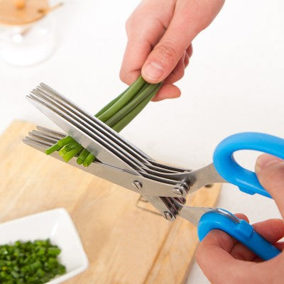 Kitchen multifunctional cutting scissors