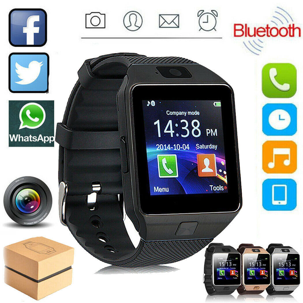 DZ09 smart watch Bluetooth children's phone watch touch screen card multi-language smart wearable call