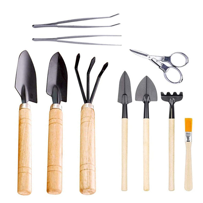 10-piece set of B-type succulent plant planting tools gardening landscape potted tools for flower planting mini set