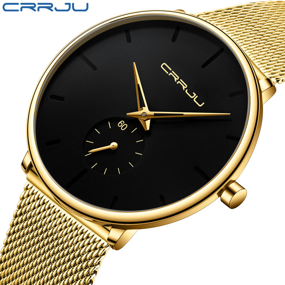 CRRJU/Kajun 2150 new men's watch hot sale casual personality fashion popular watch