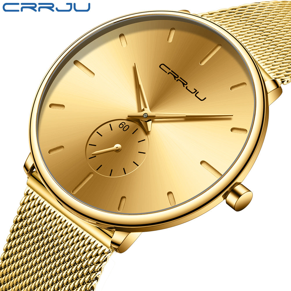 CRRJU/Kajun 2150 new men's watch hot sale casual personality fashion popular watch