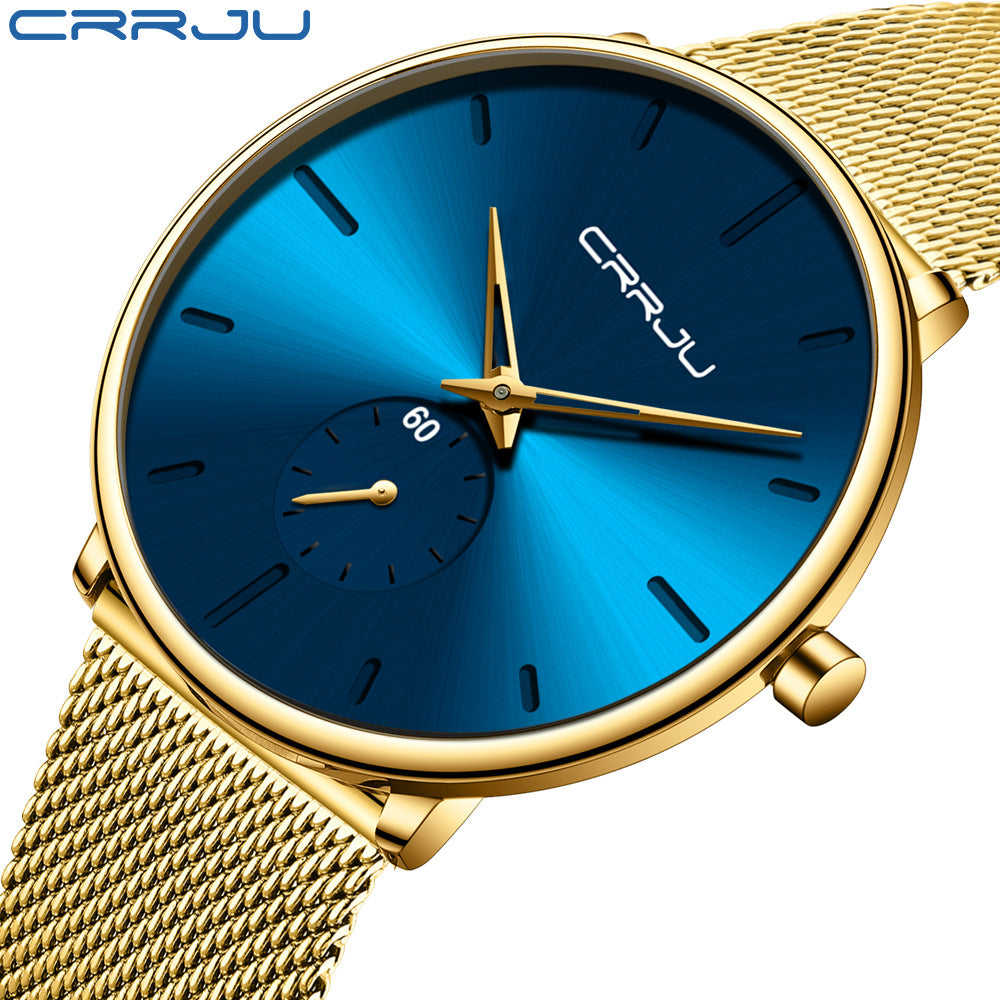 CRRJU/Kajun 2150 new men's watch hot sale casual personality fashion popular watch