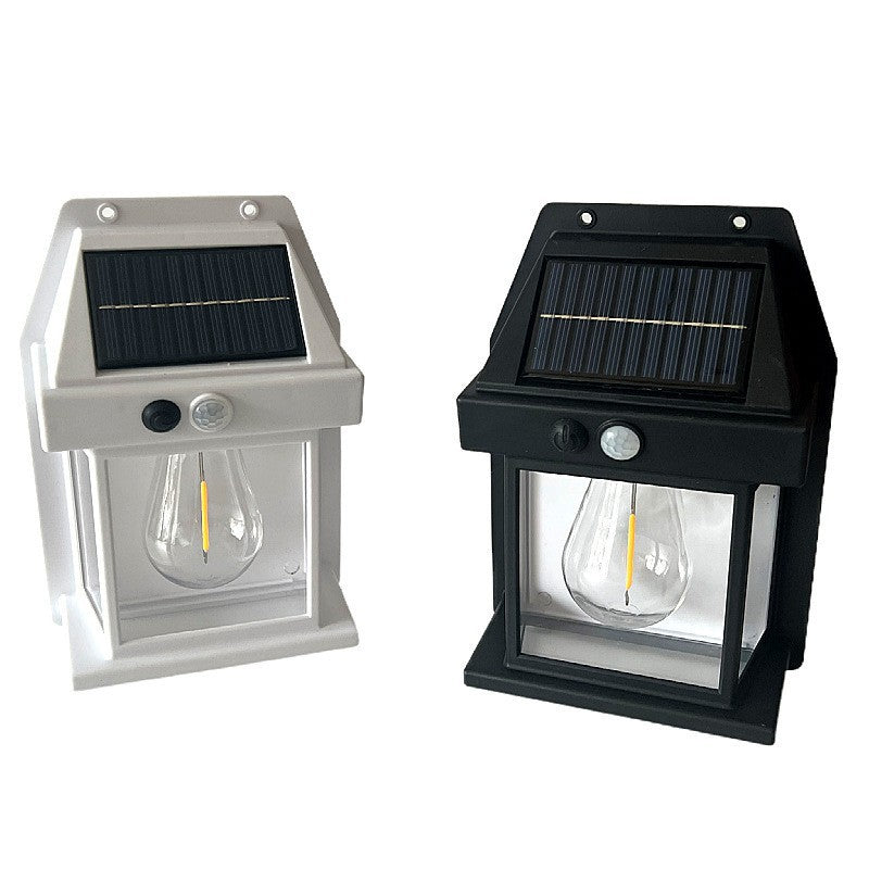 New outdoor solar waterproof wall lamp