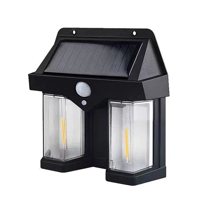 New outdoor solar waterproof wall lamp