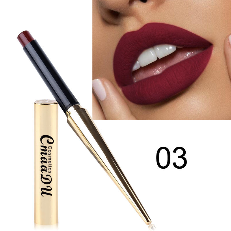 Gold bullets matte lipstick